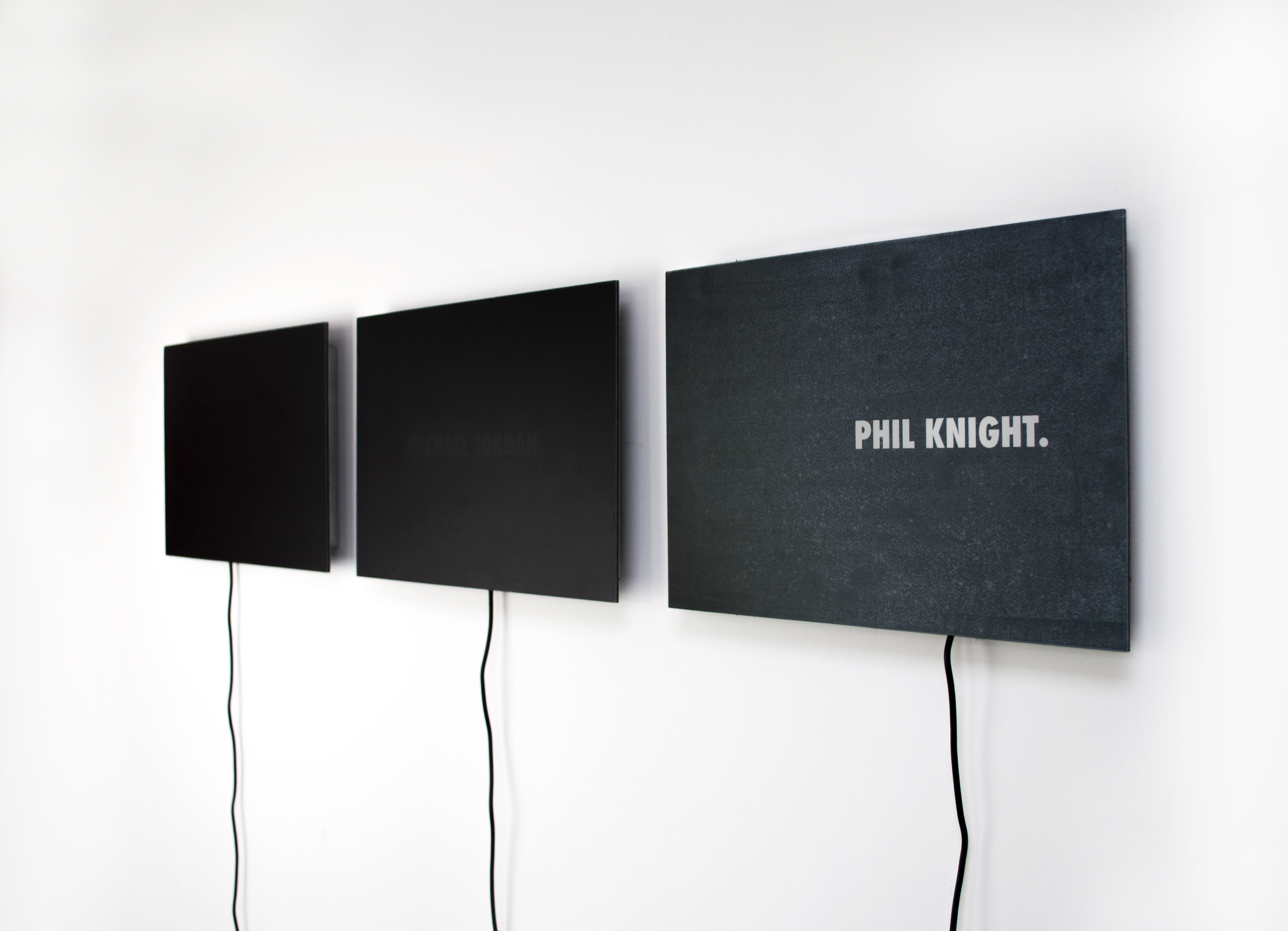 Chris Cawkwell, artist, thermochromic print on aluminium dibond, heating pad, digital timer switch